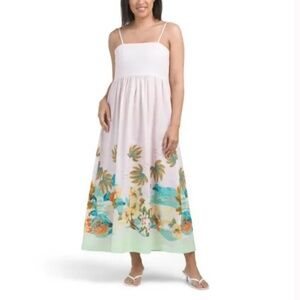 chinese dress ladies HELWAN linen dress – Le Kasha main image 1